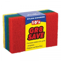 Gr8 Save Nylon Scourers - 10 Pack Photo
