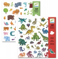 Djeco Sticker Combo - Dinosaurs and Animals Photo