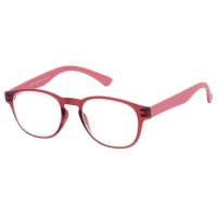 X-Tra Vision Ladies Round Reading Glasses - Multi Red Photo