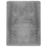 MLTK Designs Grey Soft Luxurious Fluffy 1.5 x 2m Anti-Skid Carpet Rug with Memory Foam Photo