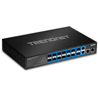 TRENDnet TL2-FG142 -14 Port Gig M L2 SFP Switch with 2 Shared RJ-45 Ports Photo