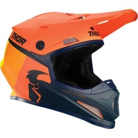 Thor Sector Racer Orange/MidNight Helmet Photo