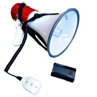 Powersound LION Megaphone 50 Watts With Rechargeable Lithium Battery And USB SD Photo