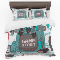 Print with Passion Gamer Duvet Cover Set Photo