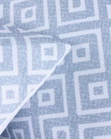 George Mason George & Mason - Textured Squares Duvet Cover Set Photo
