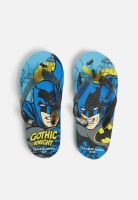 Kid's Character Fashion Batman Flip Flops - Blue Multi Photo