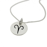 Aries Star Sign Necklace 15mm Photo