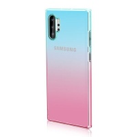 Case Candy Transparent Rainbow Gradient Cover for Samsung Galaxy Note 10 Photo