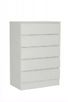 Live it Live-It Moxico 5 Drawer Chest Of Drawer With Handle Less Design Photo