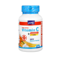 Triple Action Vitamin C with Selenium and Zinc 60 Capsules Photo