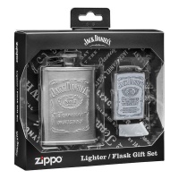 Zippo Lighter Jack Daniel's Flask & Lighter Gift Set Photo