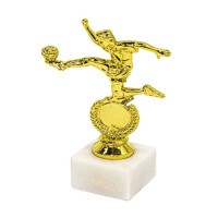 Terrific Trophies Trophy Soccer Figurine with Marble Base Photo