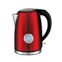 Berlinger Haus 1.7 Litre Electric Kettle with Thermostat - Burgundy Edition Photo