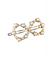 TryMe Infinity Simulated Pearl & Zircon Hair Clip Photo