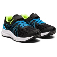 ASICS Kids Contend 7 Ps Running Shoes - Black Photo