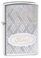 Zippo Lighter - Ford Script in Oval Logo Photo