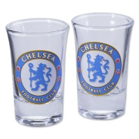 Chelsea FC Chelsea Shot Glasses - Twin Pack Photo