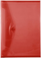 Butterfly A5 Carry Folders - 160 Micron - Red - Pack Of 5 Photo