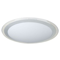 Zebbies Lighting - Langley - 12W LED Ceiling Light with Silver Finish Photo