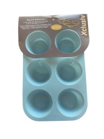 Xclusiv Silicone 6 Cup Muffin Pan - Large Photo
