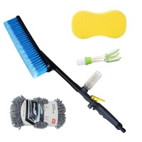 Mix Box Car Wash Home Cleaning Brush Sponge Tool 4 Pieces Set Photo