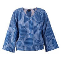 Marique Yssel Kimono Sleeve Sweatshirt - Blue Photo