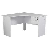 CFN Projects - 2 Drawer Corner Desk 120cm W Photo