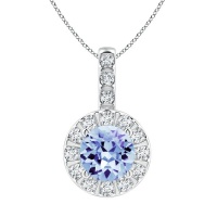 Civetta Spark Rachel Pendent - Swarovski Light Sapphire Crystal Photo