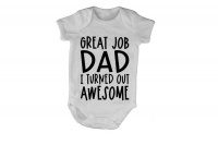 BuyAbility Great Job Dad! - Short Sleeve - Baby Grow Photo