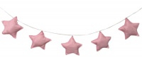 Baby / Kids Bedroom Stars on a String Plush Decor - Pink Photo