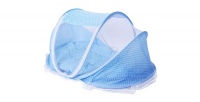 Folding Baby Mosquito Net & Sleeping Tent - Blue Photo