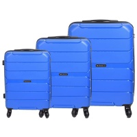 Marco Polypropylene Quest Luggage Bag - Set - Blue Photo