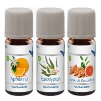 Venta Airwasher Organic Fragrance Oil Set – Orange Eucalyptus Grapefruit -Sandalwood – 3 x 10ml Photo