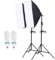 Photography Studio 50x70cm Soft box Lighting Kit -300W Photo