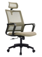 The Office Chair Corp Antonio Office Chair with Headrest - Grey Photo