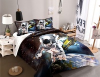 3D Printed Astronaut Duvet Cover Set Photo