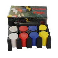 120 Poker Chip With Holder Photo