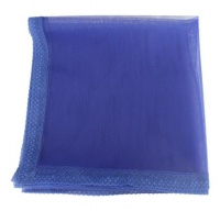 Food / Tea Net - 75 x 75 cm - Royal Blue Net with Lace Photo