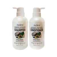 NUSPA Coconut & Avocado shampoo and conditioner 450ml - colour safe Photo