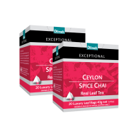 Dilmah - Exceptional Ceylon Spice Chai - 40 Tagged Tea Bags Photo