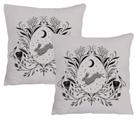 PepperSt - Scatter Cushion Cover Set - Starry Easter Bunny - Set of 2 Photo