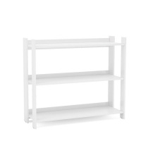 Click Furniture Platina White Low Bookcase Photo