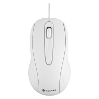 Connex Wired USB Mouse - White Photo