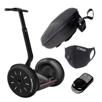 BetterBuys Self Balance Wheel Scooter Hoverboard - Lights - Remote - Bag - Mask Photo