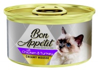 Bon Appetit Creamy Mousse With Chicken & Turkey Photo