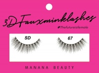 Manana 3D Faux Mink Lashes - Nelly Photo