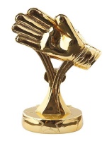 Mitzuma Soccer Goalkeeper Trophy Golden Glove Award Photo