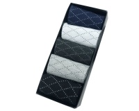 DK'S Men's Gift Socks 5 Pack Diamond Photo