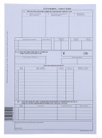 HORTORS - DEED LODGEMENT COVER & HIGH COURT FORMS T File - Execution Cover for Transfer - White 100 Pack Photo