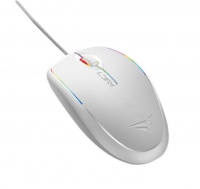 Alcatroz Asic 7 RGB FX Wired USB Mouse - White Photo